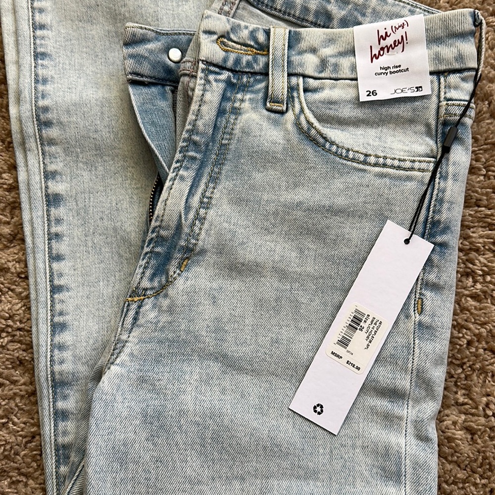 Joes jeans NWT - light wash, bootcut, size 26